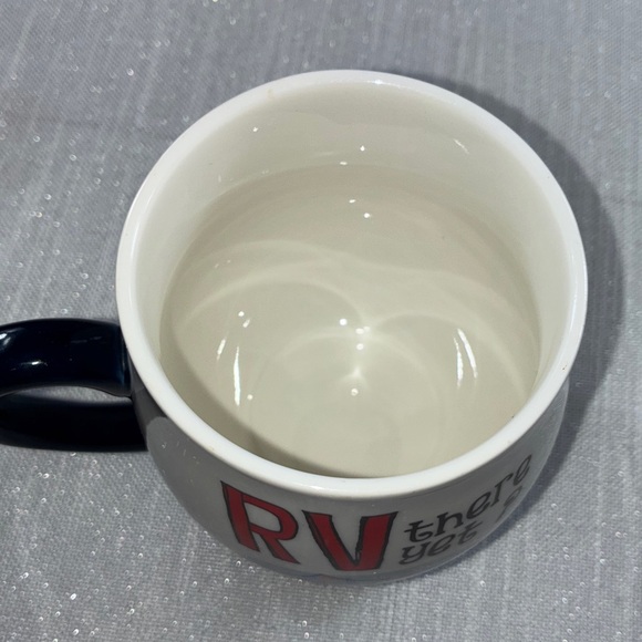 RV there yet? Cracker Barrel stoneware, camping humor mug.EUC - Picture 5 of 7
